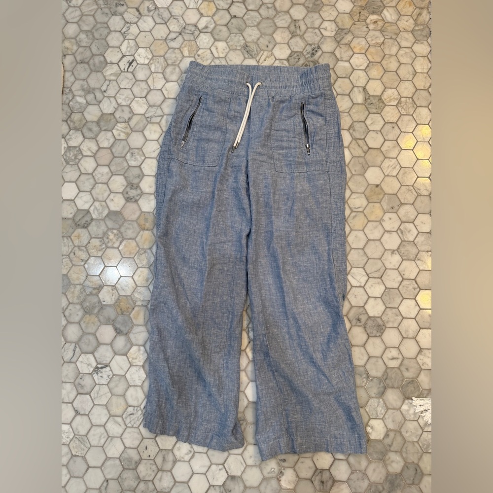 ATHLETA Cabo Linen Wide Leg Pant